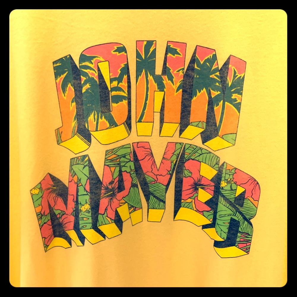 John Mayer Concert T-shirt